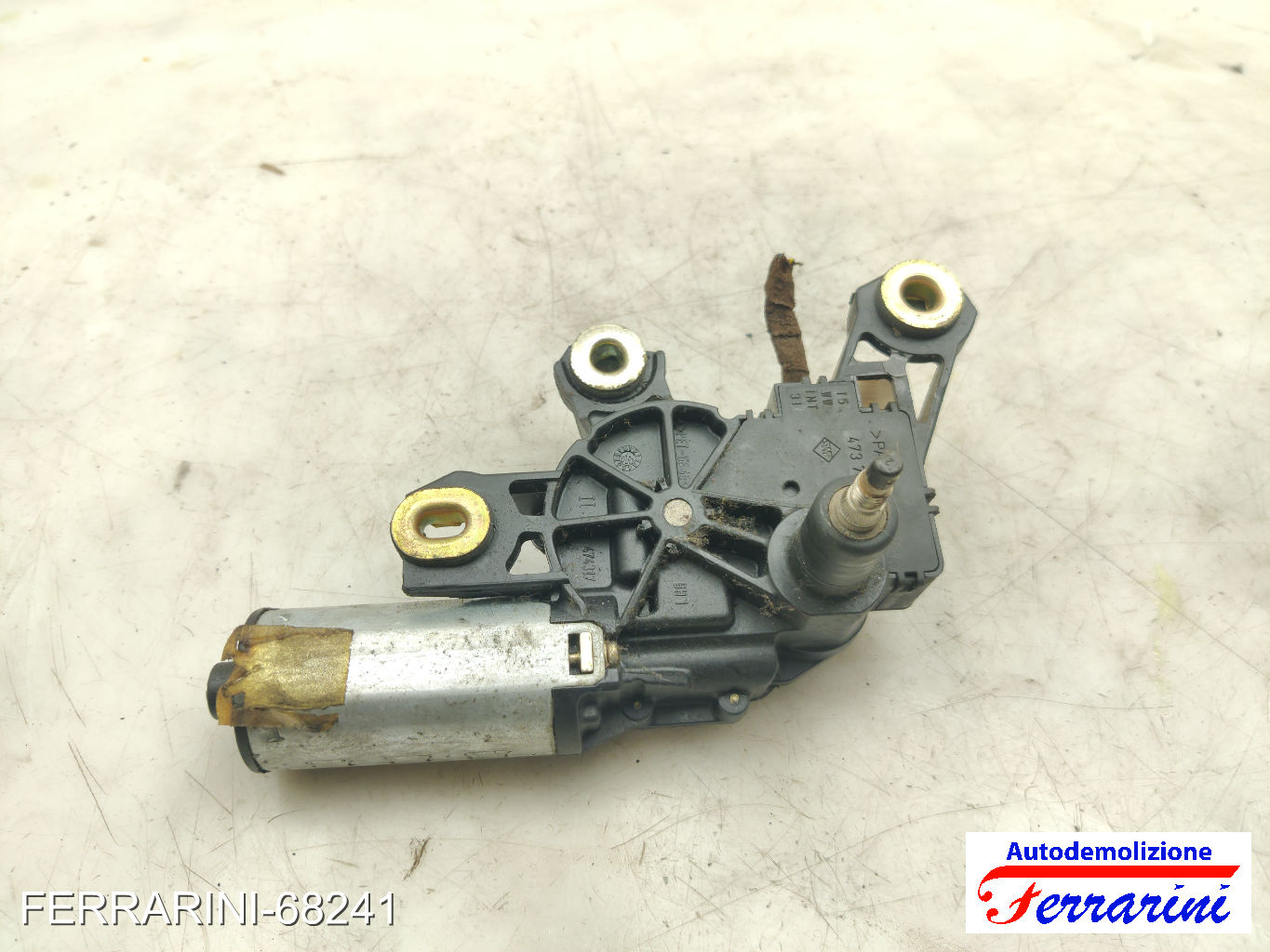 Spazzacqua Motorino Tergicristallo VW POLO 9A, 9N 2001-2007 posteriore, post