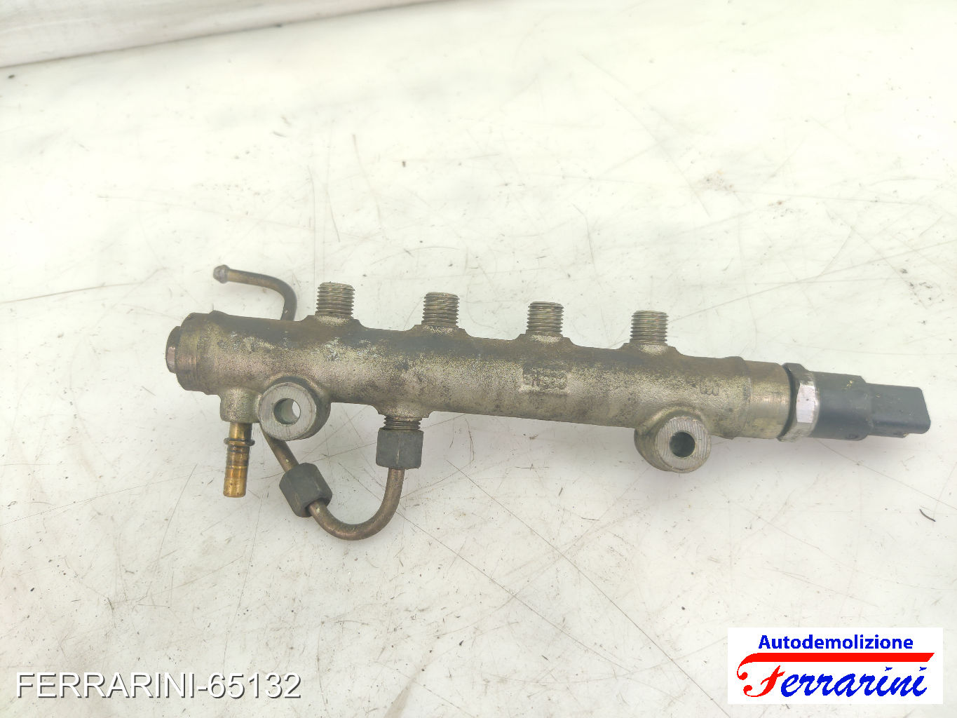 Flauto Iniettori CITROEN C3 1 FC, FN 1.4 HDI 2002-2009 9641509480, 0445214028 6