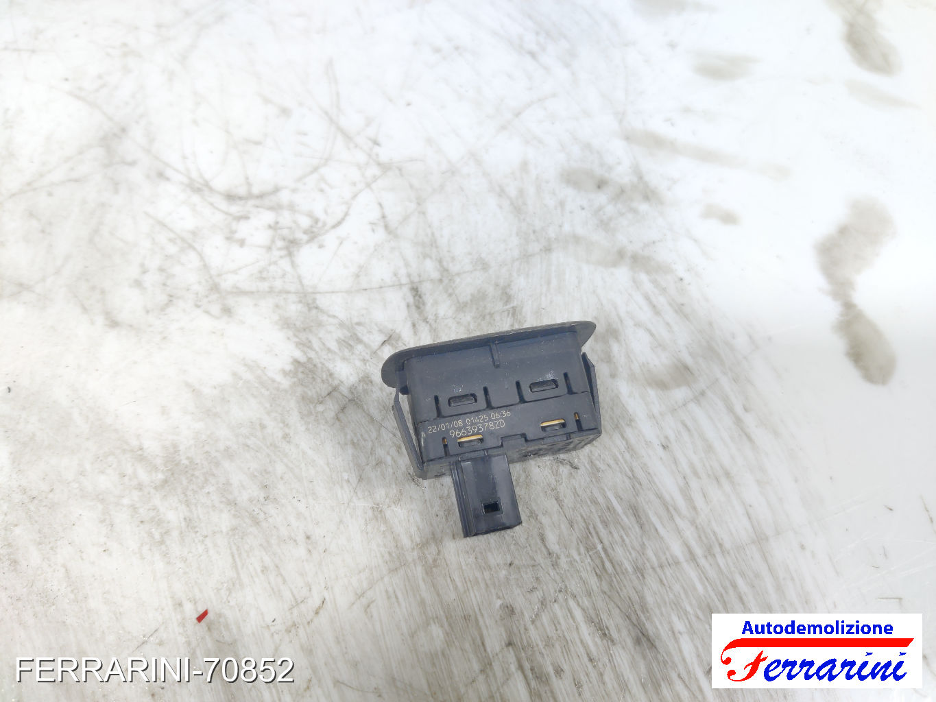 Pulsantiera Tastiera Alzavetro CITROEN C4 PICASSO 1 UD 2006-2013 sinistra, sx