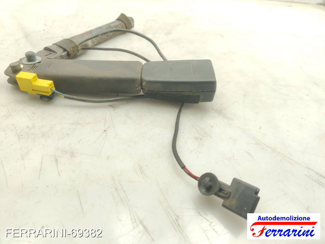 Aggancio Cintura Di Sicurezza OPEL MERIVA B S10 2010-2014 sinistro, sx, frontale 7