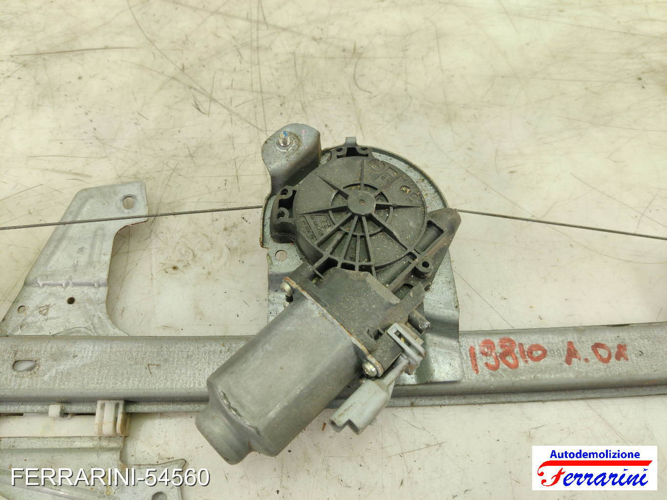 Alzavetro PEUGEOT 107 PM, PN 2005-2014 destro, dx, frontale, anteriore 9222T6 15