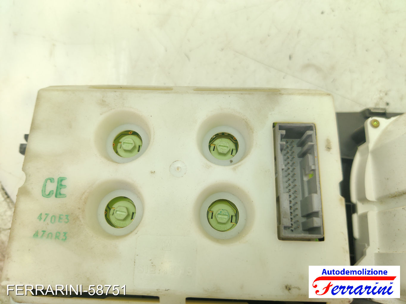 VDO display computer di bordo Quadro Contachilometri OPEL VECTRA B J96 1.8I 16V 10