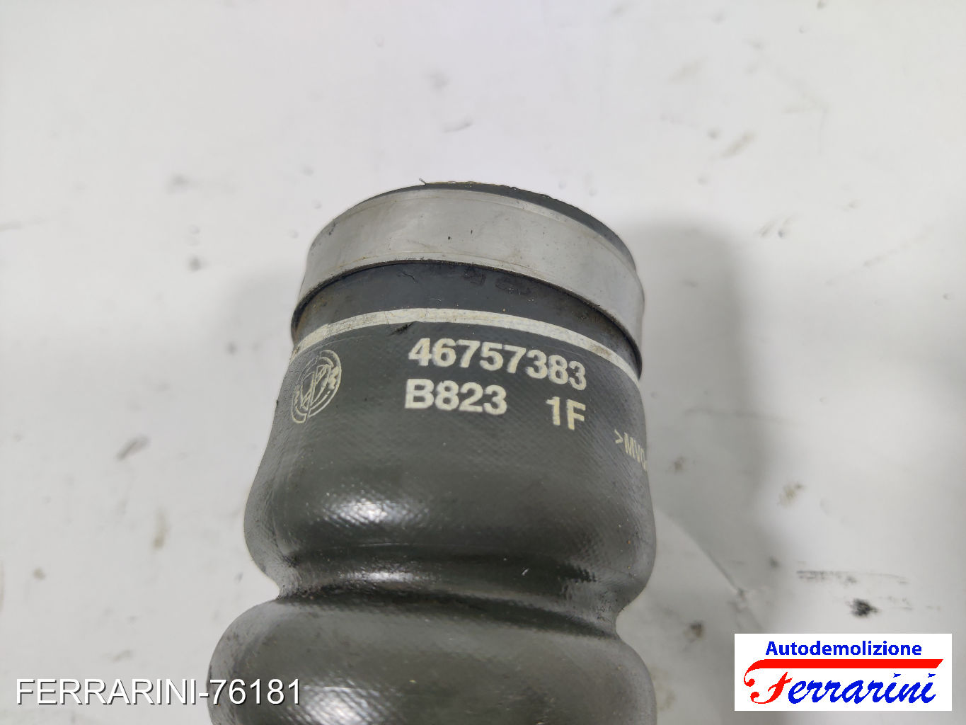 tubo aria motore, intercooler 188A7000 FIAT PUNTO 188 1.9 JTD 2001-2012 46757383