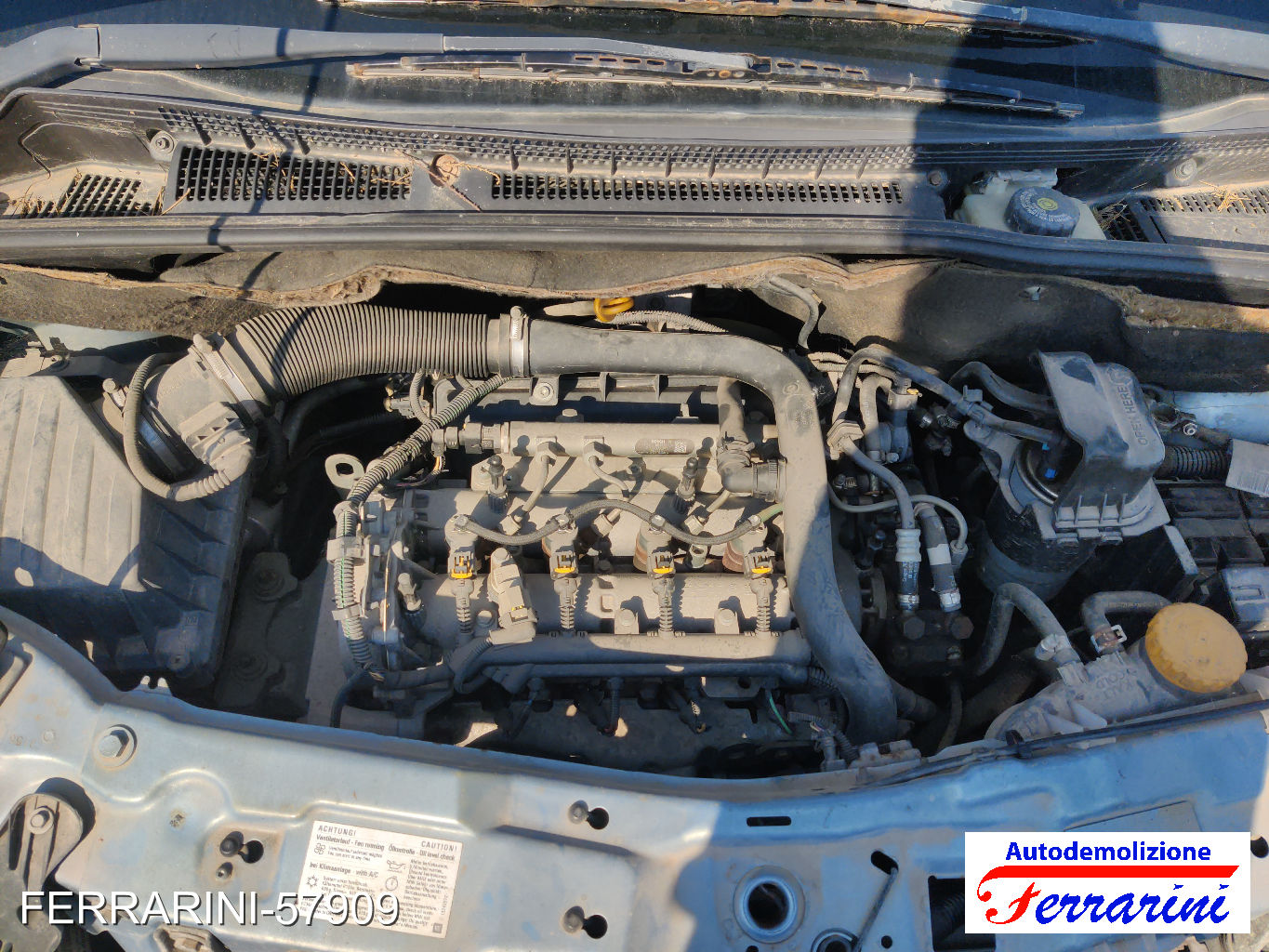 Opel Meriva A X03 1.3 CDTI 75CV 2003-2010