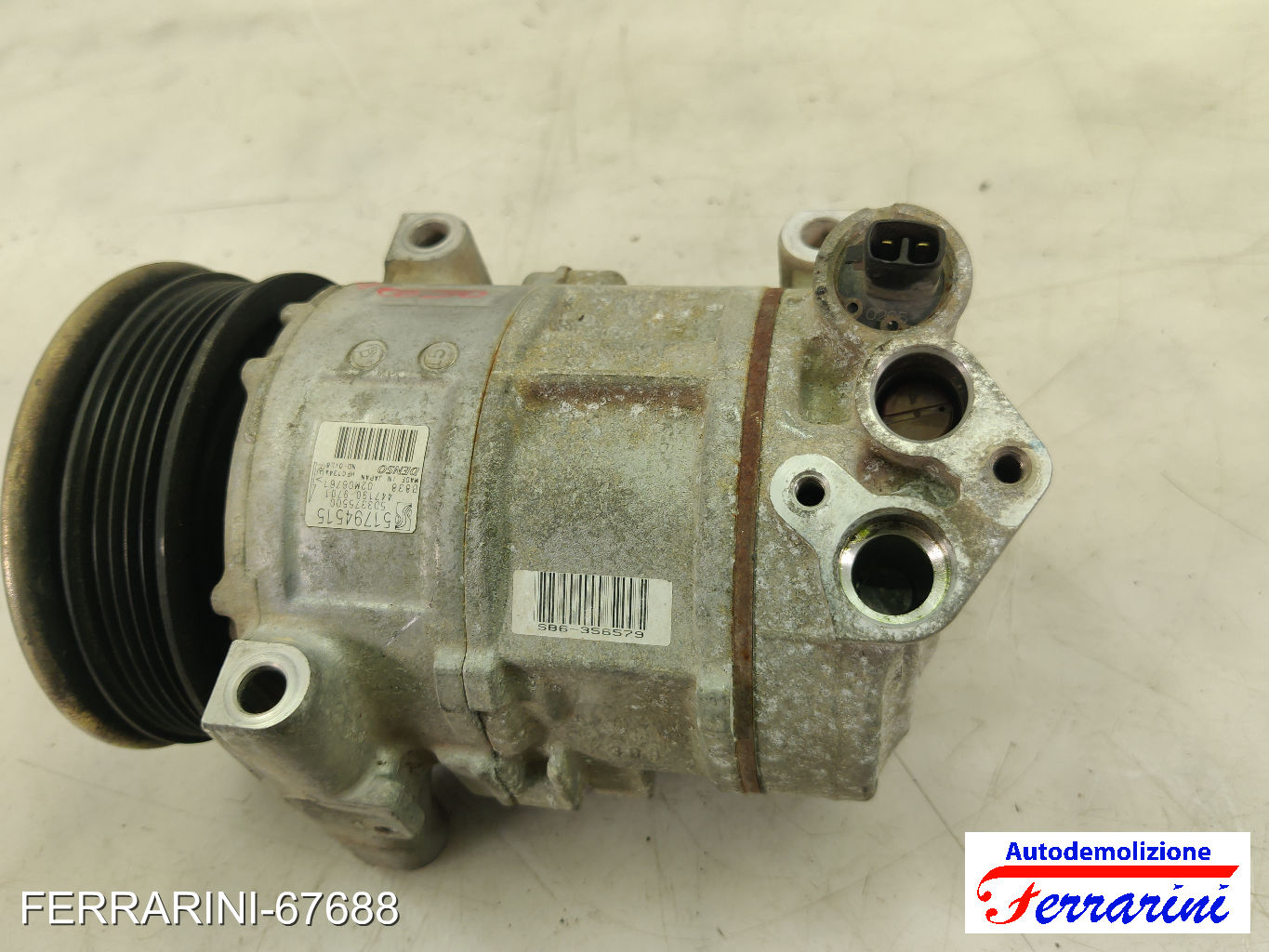 Compressore Clima ALFA ROMEO MITO 955 1.4 BI-FUEL 2009-2016 51794515, 71724083