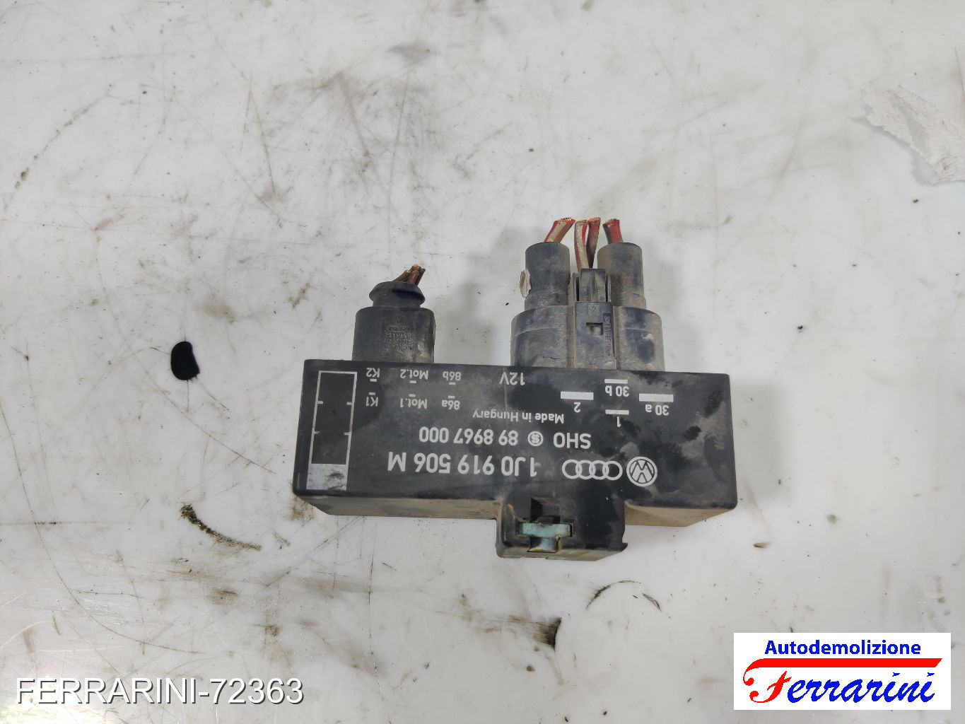 Centralina Ventola Radiatore SKODA FABIA 1 6Y2 1.4 1999-2003 1J0919506M 8