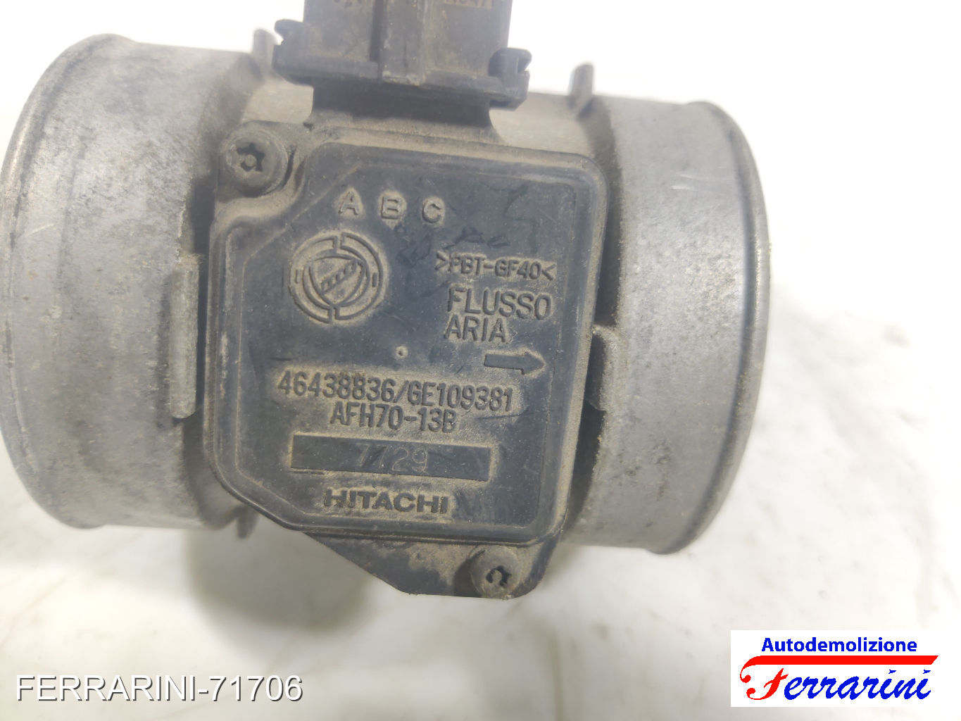 Debimetro FIAT MAREA WEEKEND 185 1.8 115 16V 1996-2002 46438836, AFH7013B