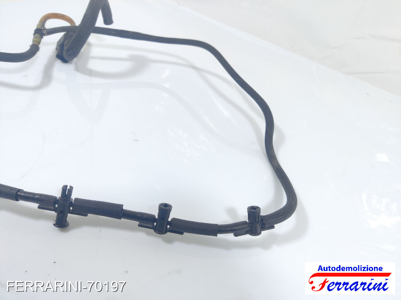 tubo ritorno iniettori N47 BMW 3 COUPÉ E92 320D XDRIVE 2008-2010 13537800673 11