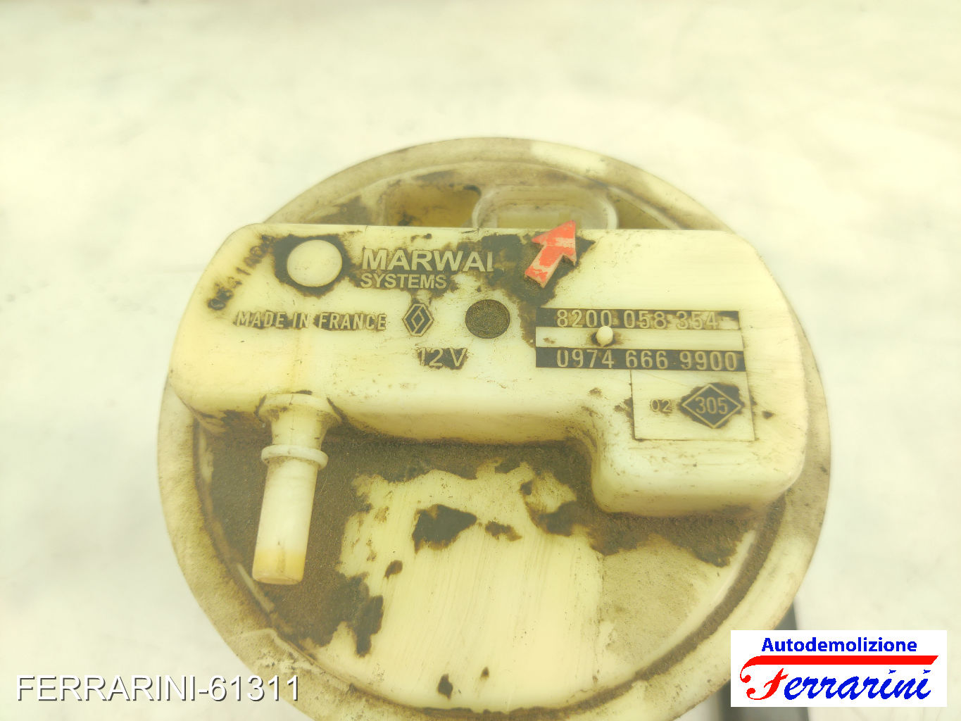 Cestello Pompa Galleggiante Serbatoio RENAULT TWINGO 1 C06 1.2 16V 2004-2007 16