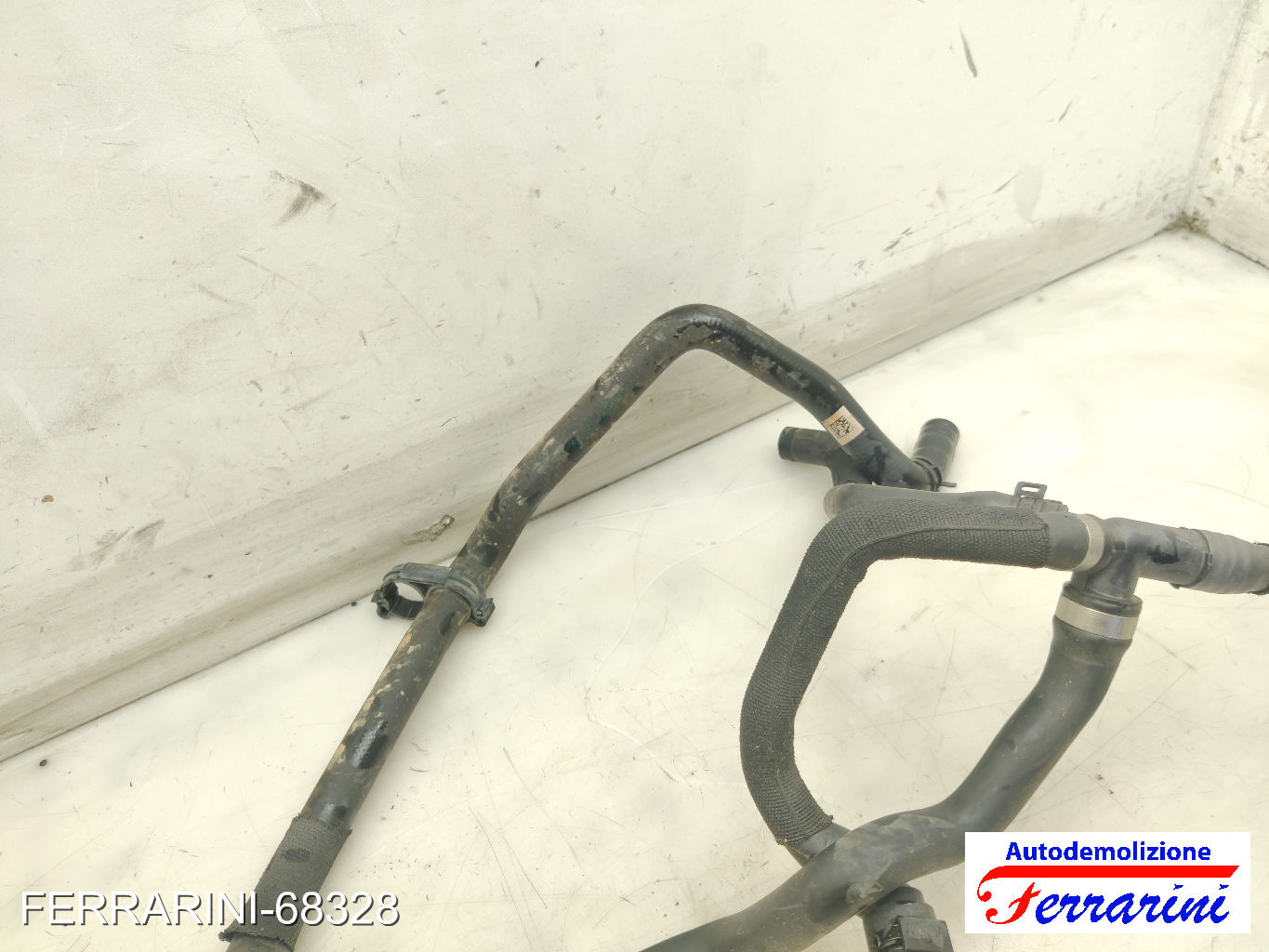 tubo acqua motore B47C20A BMW X1 F48 SDRIVE 18D 2015-2023 17128519877