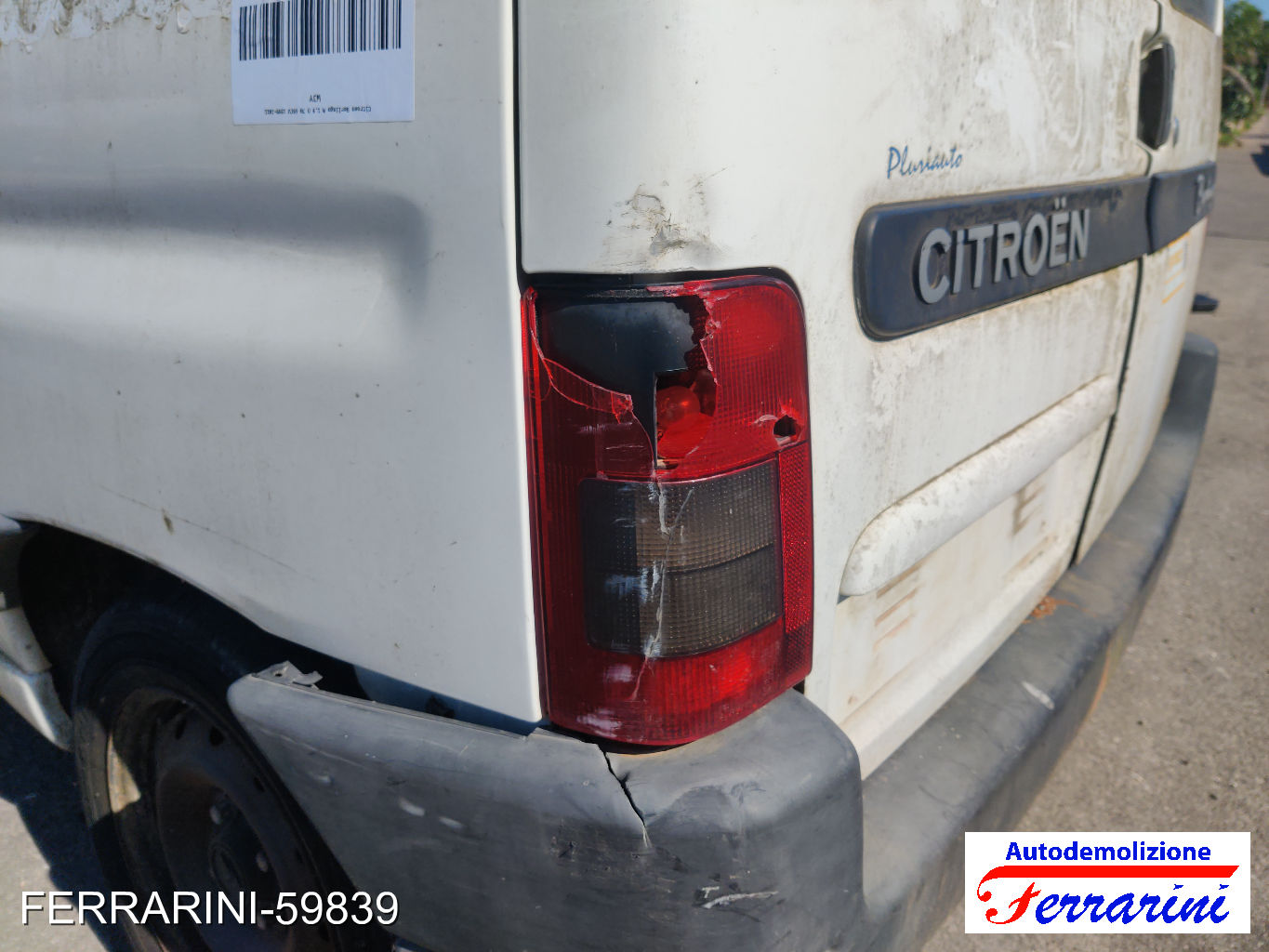 Citroen Berlingo M 1.9 D 70 69CV 1999-2011