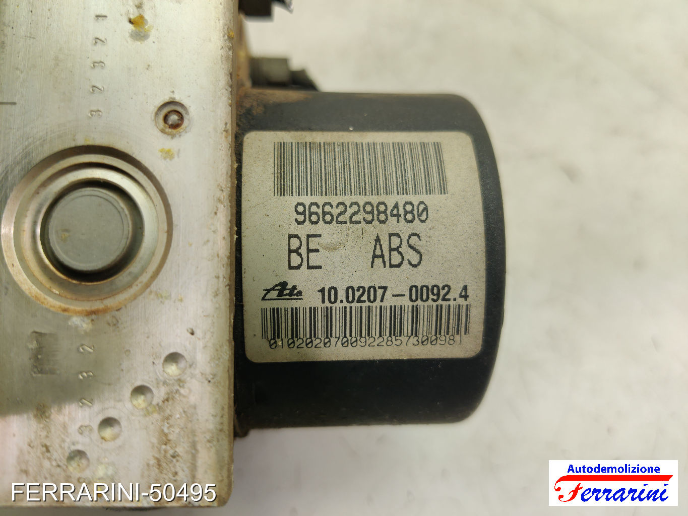 Centralina Pompa Abs CITROEN C3 1 FC, FN 1.4 HDI 2002-2009 9662298480