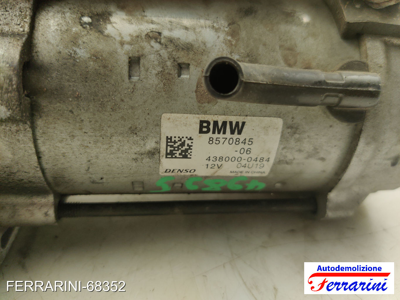 Motorino Avviamento BMW X1 F48 SDRIVE 18D 2015-2023 12418570845, 857084506 9