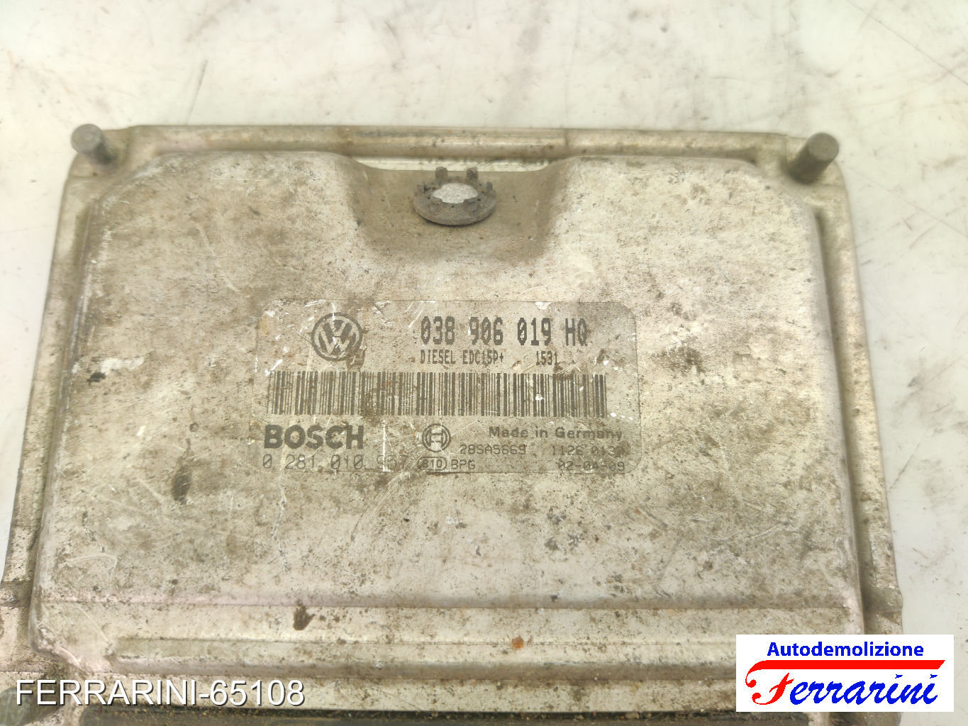 Centralina Motore SEAT CORDOBA 6L2 1.9 TDI 2002-2009 038906019HQ, 28SA5669