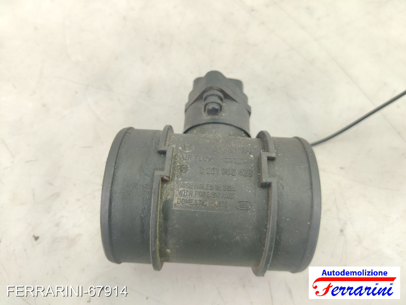 Debimetro OPEL ASTRA G SW T98 2.0 DI 1998-2004 0281002428, 93171356