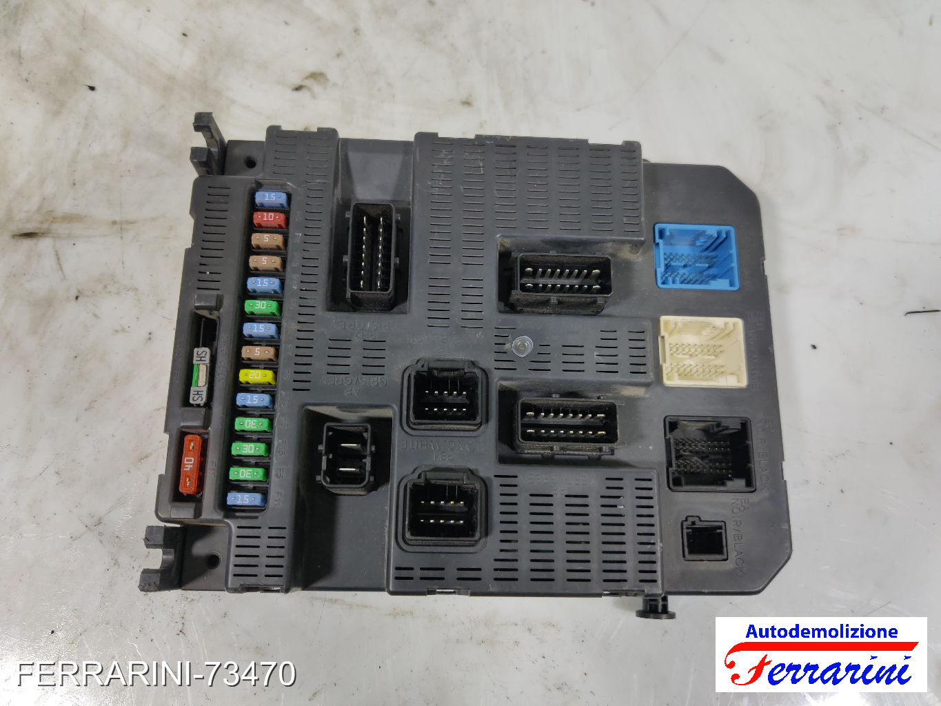 Body Computer CITROEN C3 1 FC, FN 1.6 16V HDI 2005-2009 9663798380, ANN0066