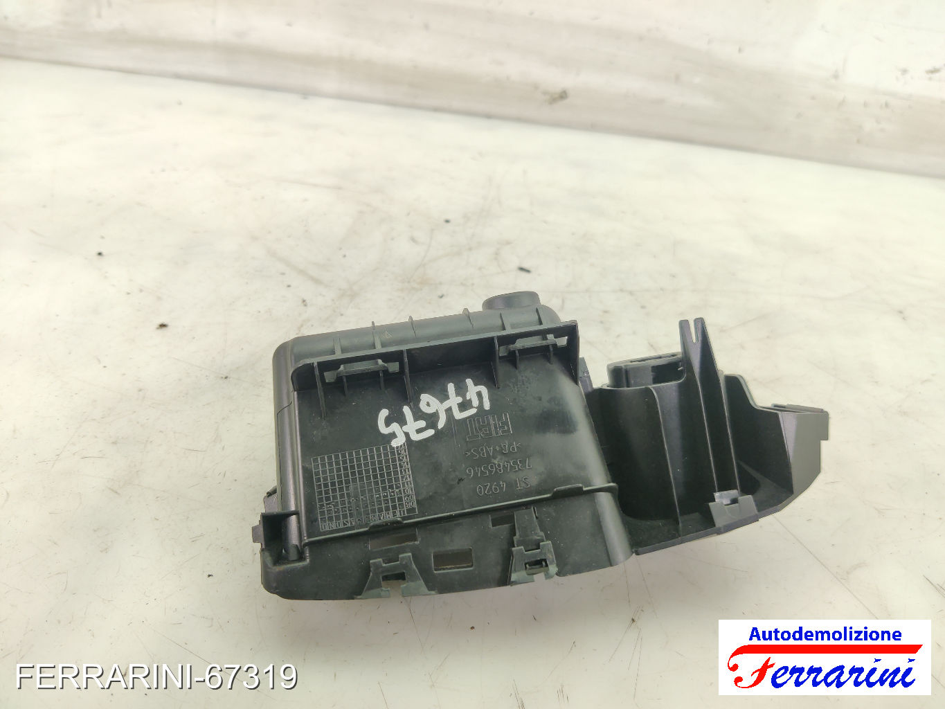 supporto centrale cruscotto tom tom FIAT PUNTO EVO 199 2009-2012 centrale, cent