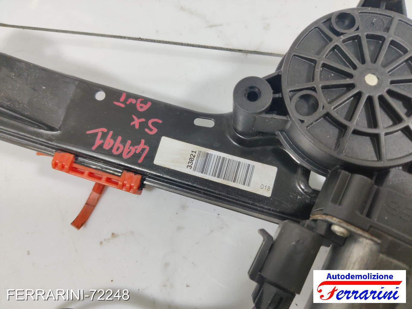 Alzavetro FIAT GRANDE PUNTO 199 2005-2013 sinistro, sx, frontale, anteriore 7