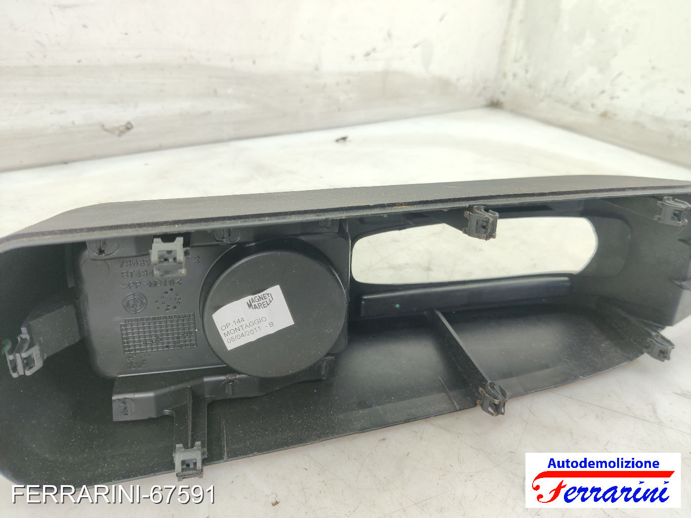 Tunnel Centrale FIAT PUNTO EVO 199 2009-2012 735394634, ST4342, PPMD10
