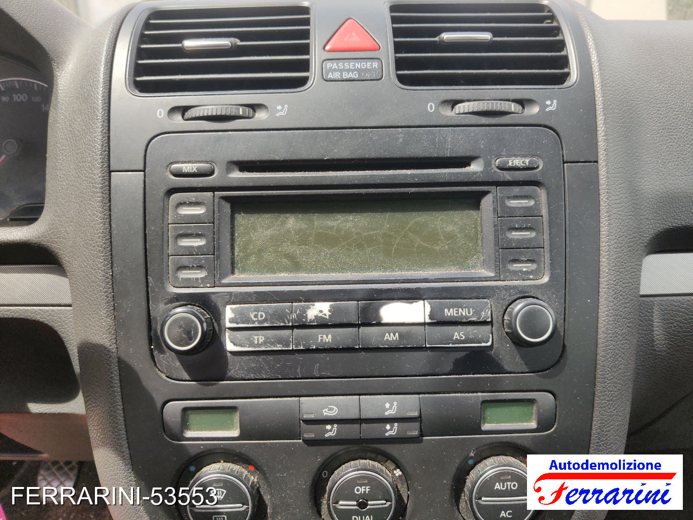 Vw Golf 5 1K1 1.9 TDI 105CV 2003-2008