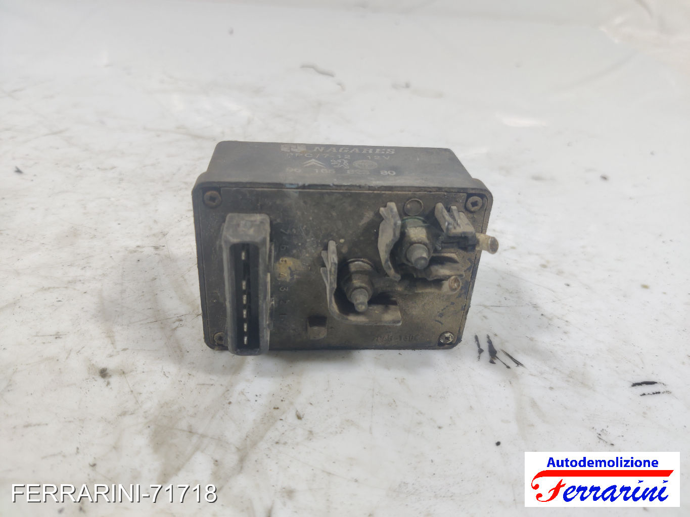 Centralina Candelette CITROEN BERLINGO M 1.9 D 70 1999-2011 9616582380, 598126