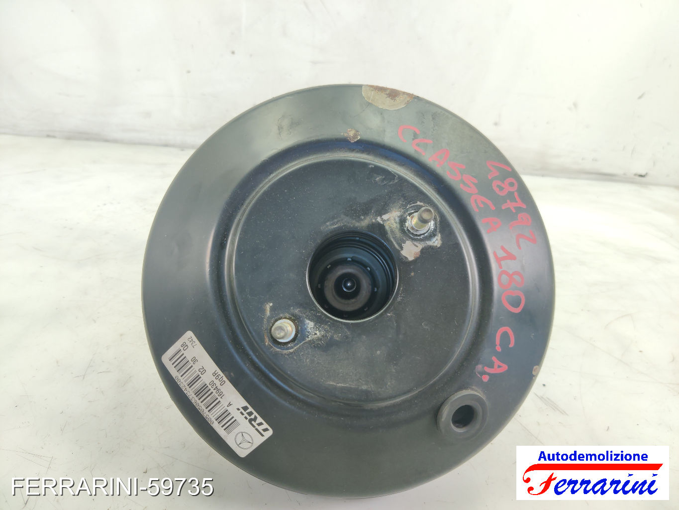 Servofreno MERCEDES CLASSE A W169 A 180 CDI 2004-2012 A1694300230 7
