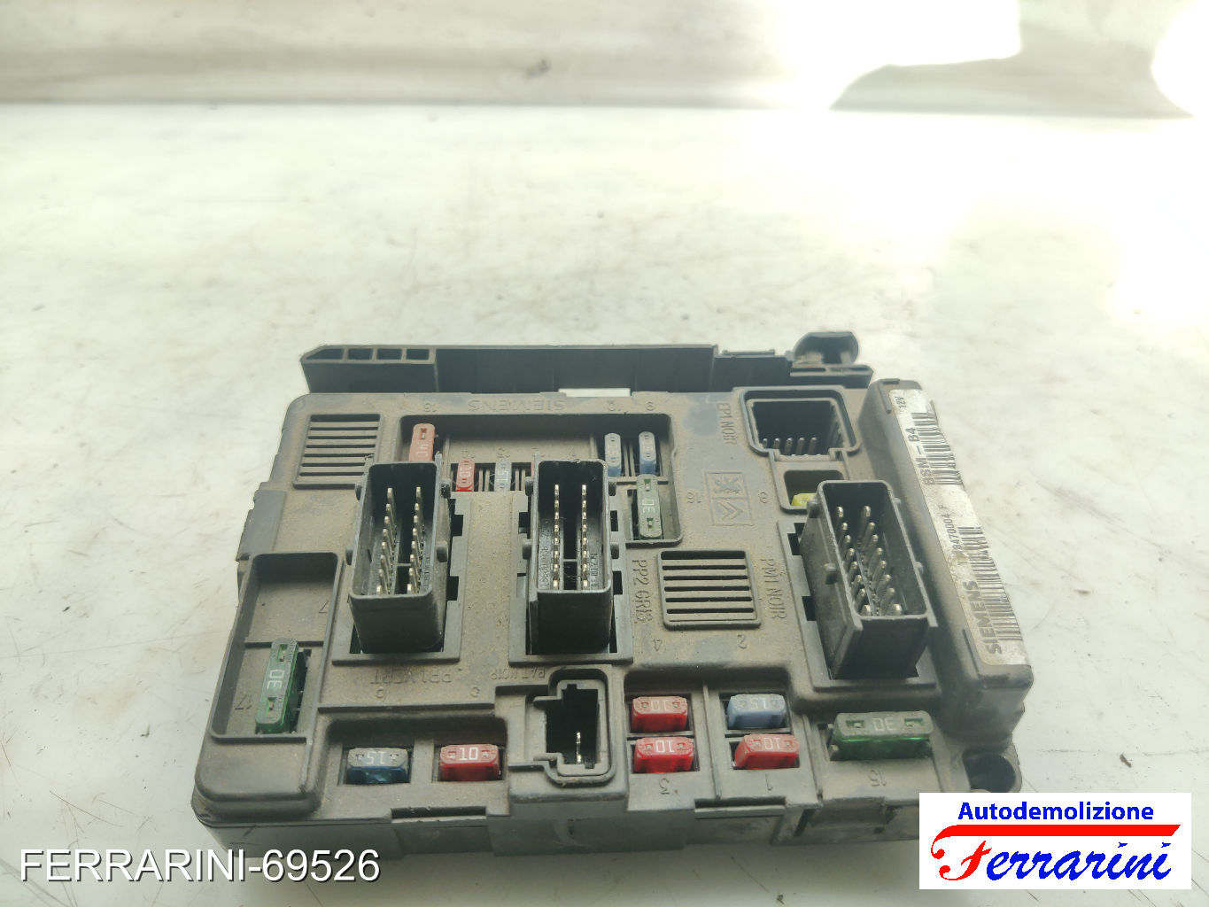 Body Computer PEUGEOT 307 SW 3H 2.0 HDI 90 2002-2008 9647000480, T118470004 7