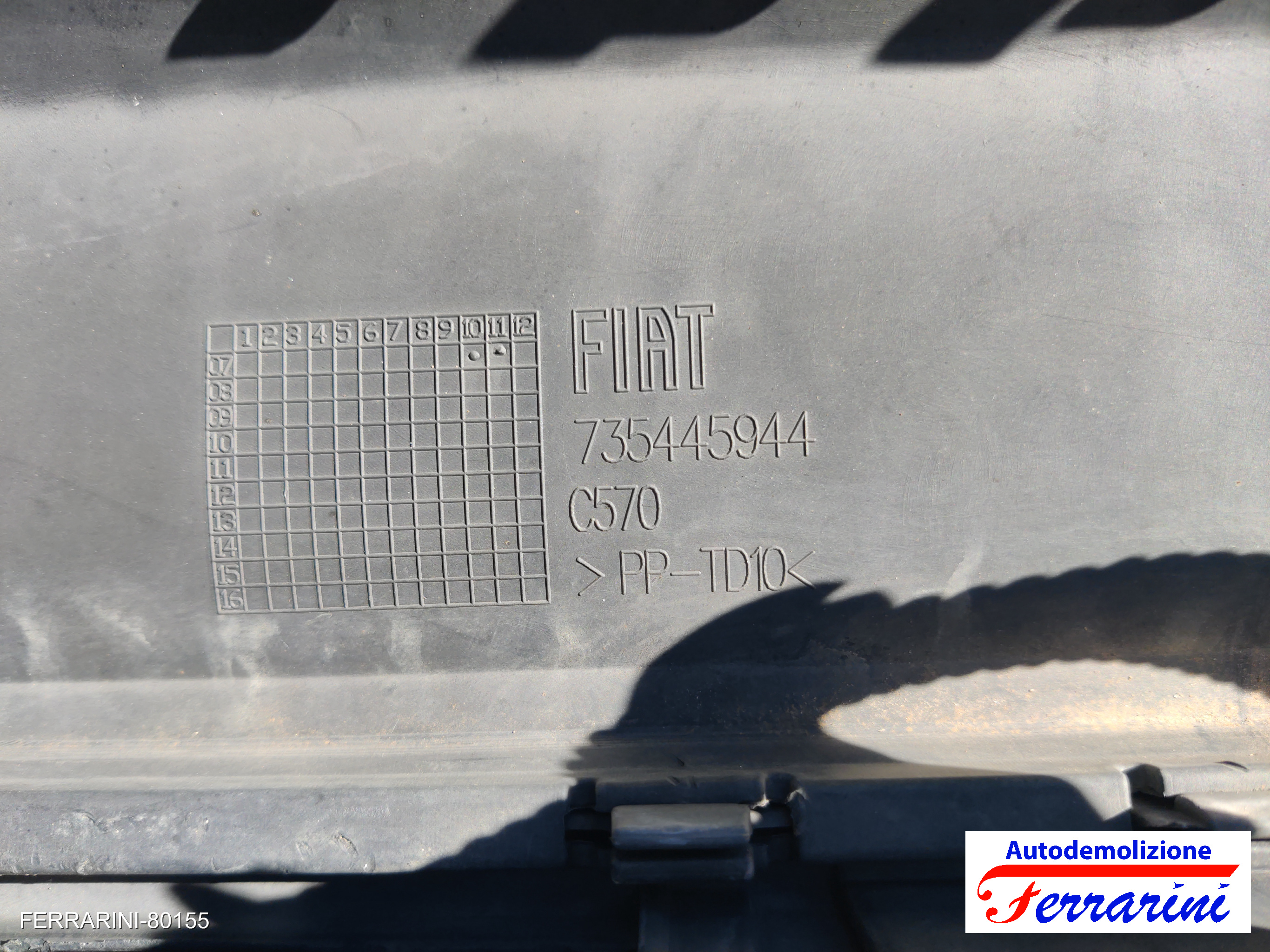 Paraurti FIAT CROMA 194 2005-2011 Retro 735445944 13