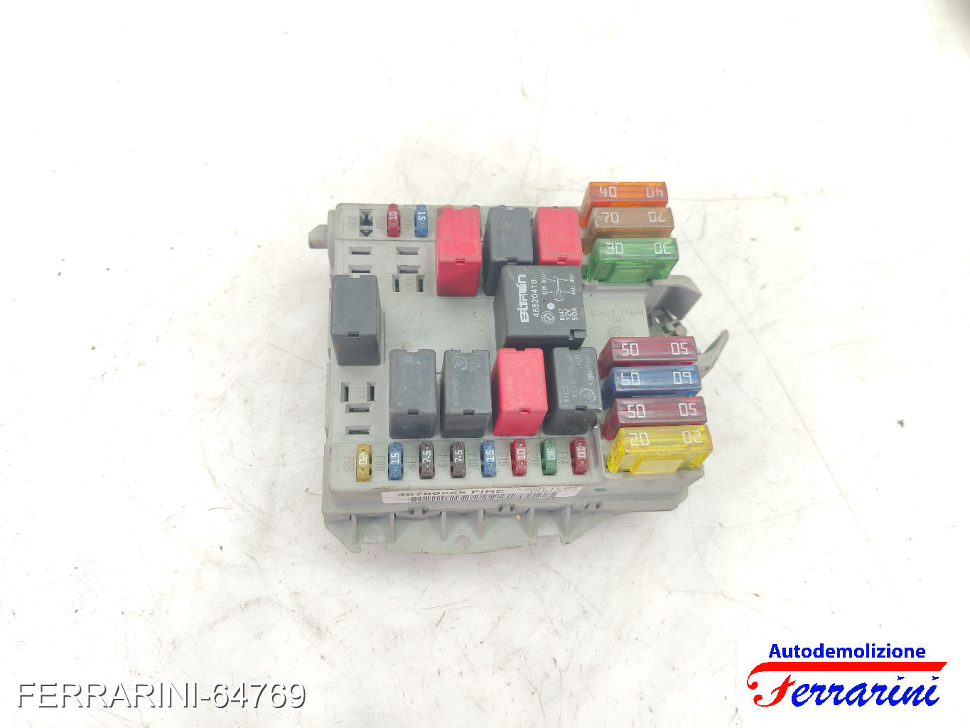 Fusibiliera Scatola Fusibili Body Computer FIAT PUNTO 188 1.2 60 2000-2009 12