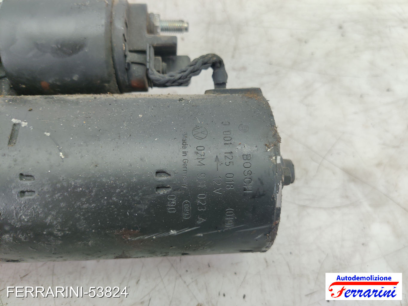 Motorino Avviamento VW GOLF 4 1J1 1.9 TDI 4MOTION 1999-2001 02M911023A
