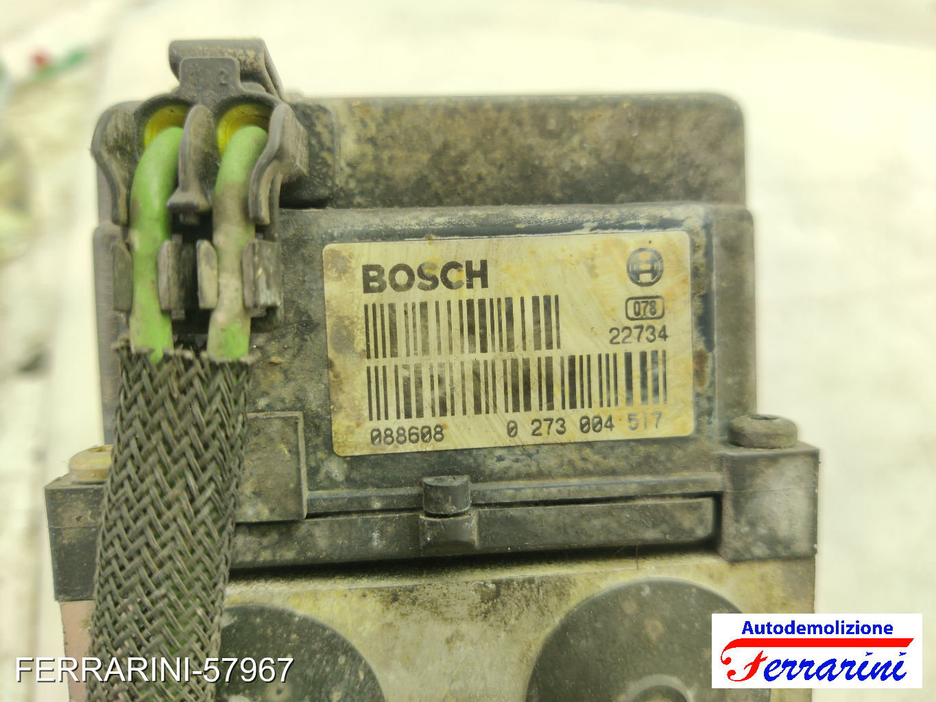 Centralina Pompa Abs OPEL ZAFIRA A T98 1.8 16V 2000-2005 09156992, 0273004517