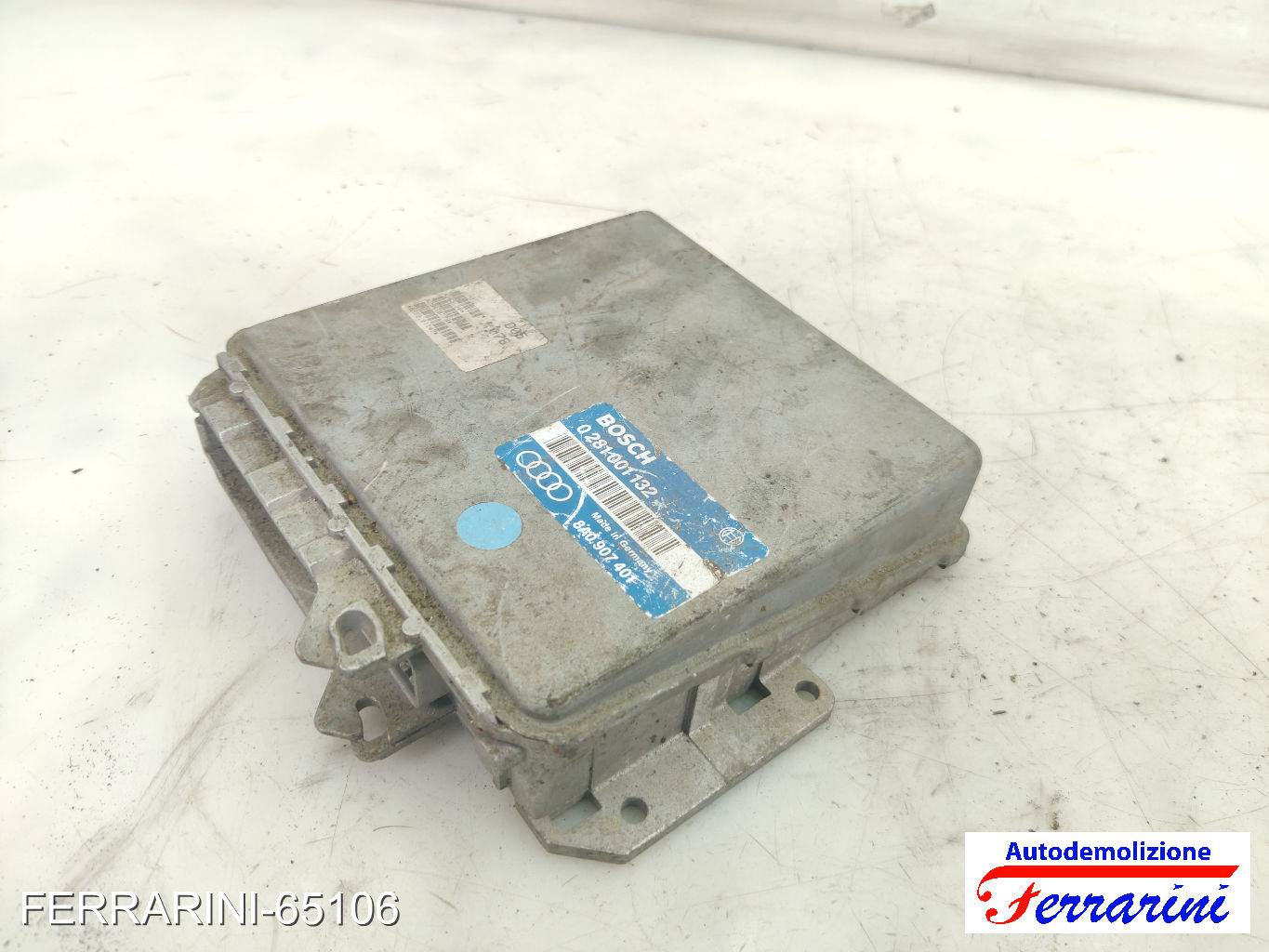 Centralina Motore AUDI 80 8C2 1.9 TDI 1991-1994 8A0907401, 0281001132, 28RT8779