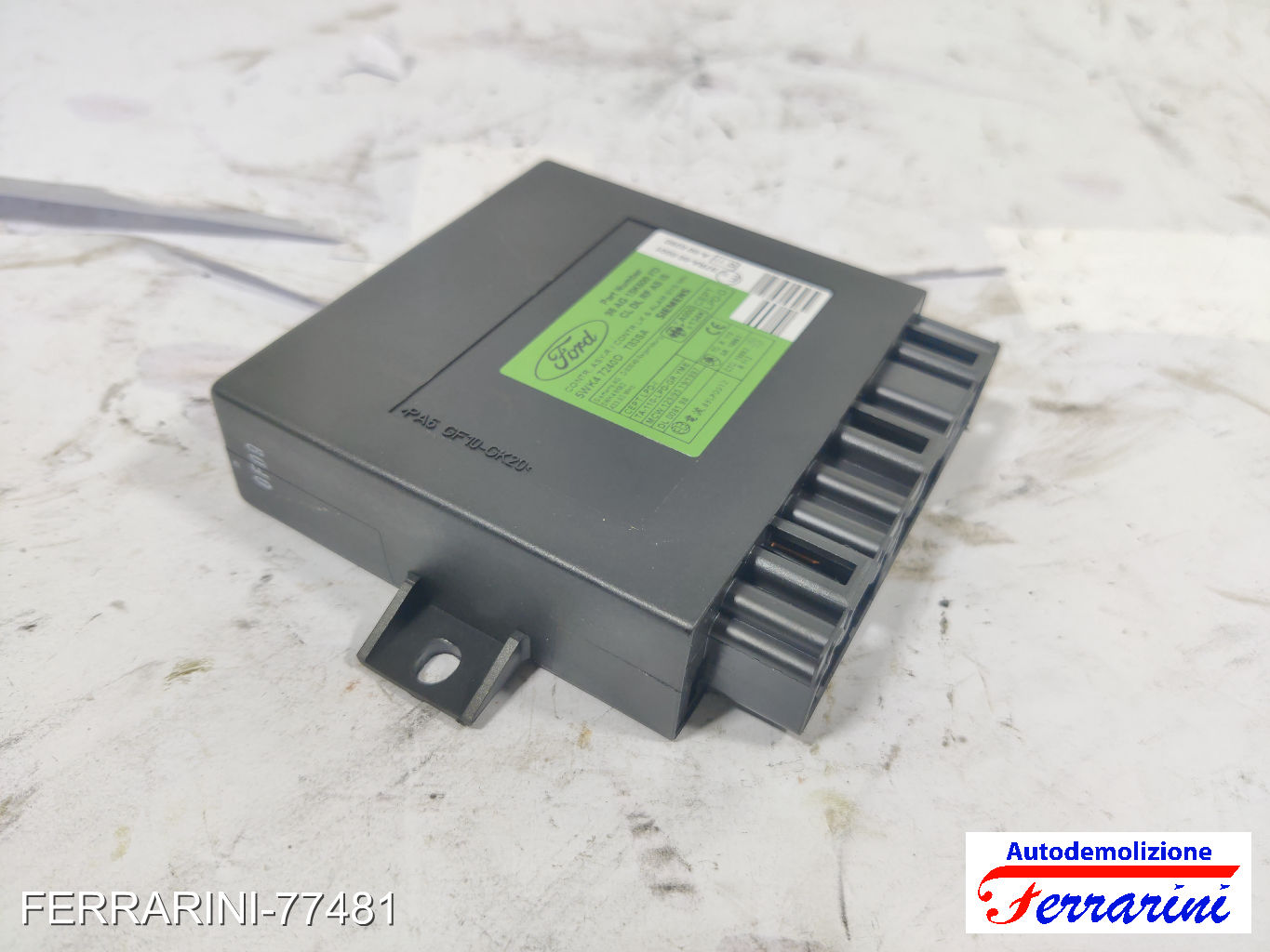 Centralina Chiusura Centralizzata FORD FOCUS SW DNW 1999-2004 98AG15K600FD 6