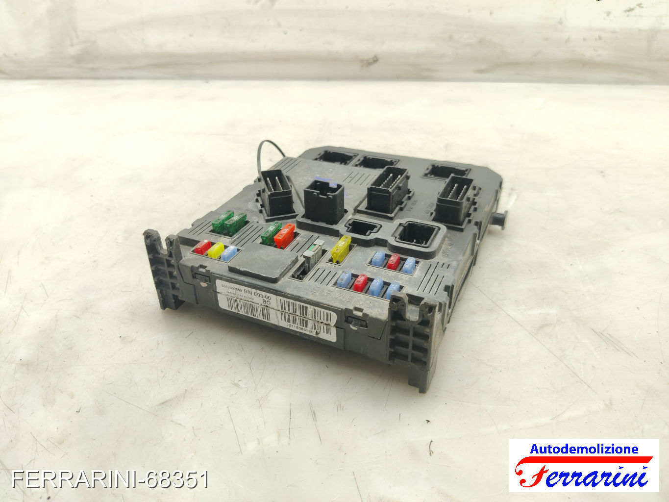 Body Computer PEUGEOT 407 6D 2.0 HDI 135 2004-2010 9655772480, BSIE0300 7