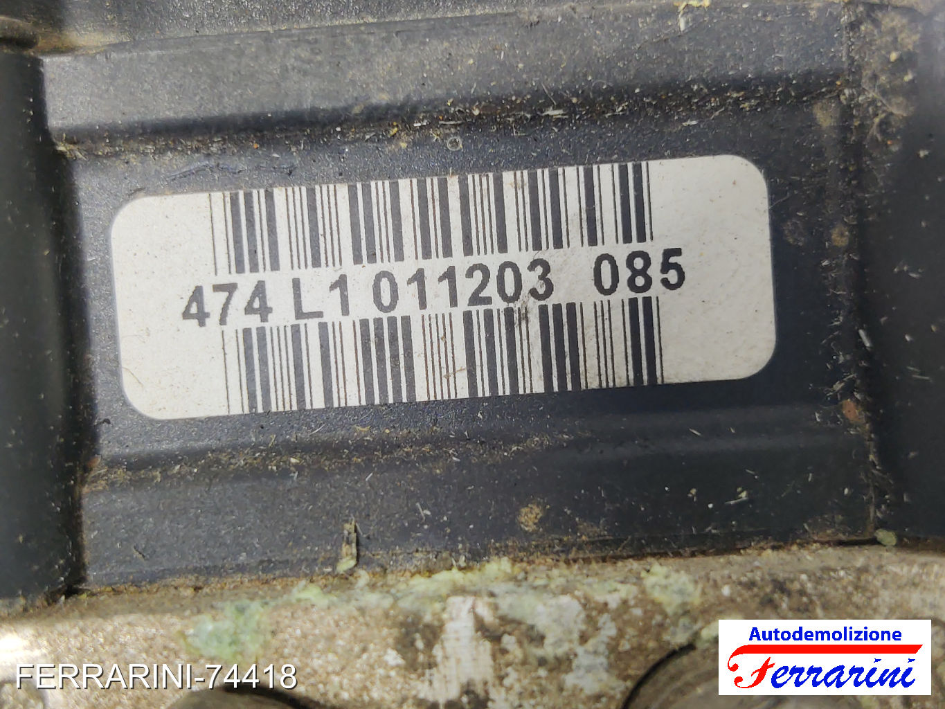 Centralina Pompa Abs FIAT PUNTO 188 1.2 60 1999-2010 46836768, 0265231331