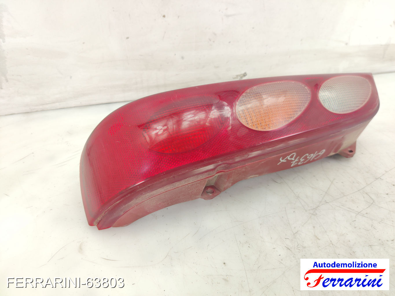 Fanalino Stop Posteriore FIAT SEICENTO 600 187 1998-2010 destro, dx, posteriore 9