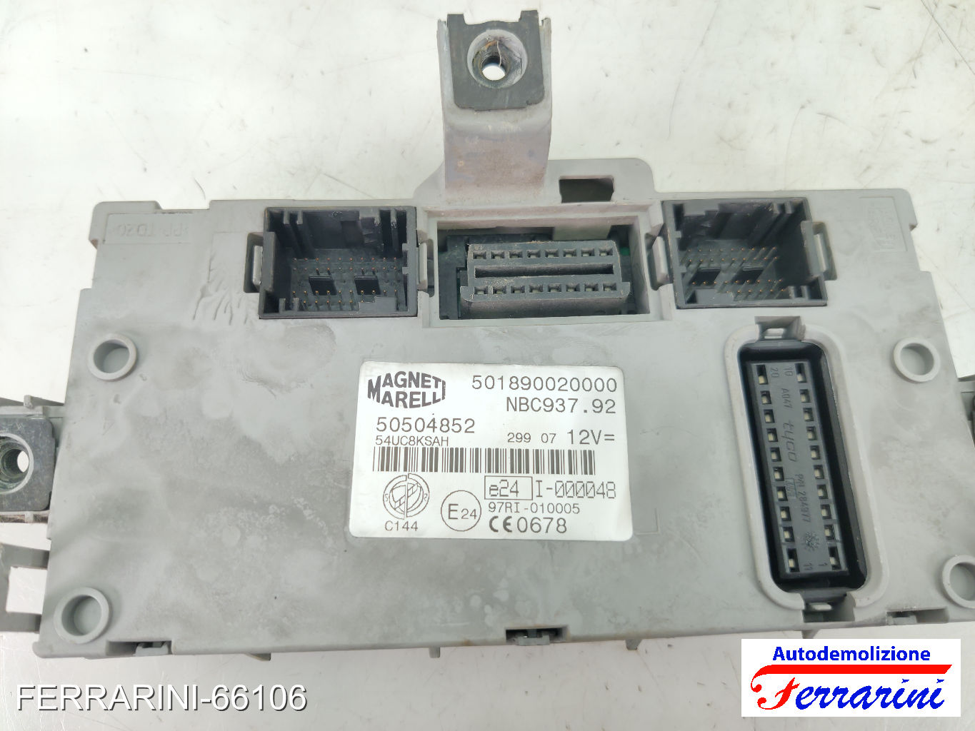 Kit Accensione ALFA ROMEO 147 937 1.9 16V Q2 2004-2010 501890020000, 51806565 20