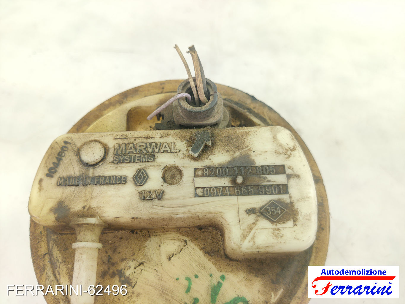 Cestello Pompa Galleggiante Serbatoio RENAULT CLIO 2 BB, CB 1.2 1998-2010 10