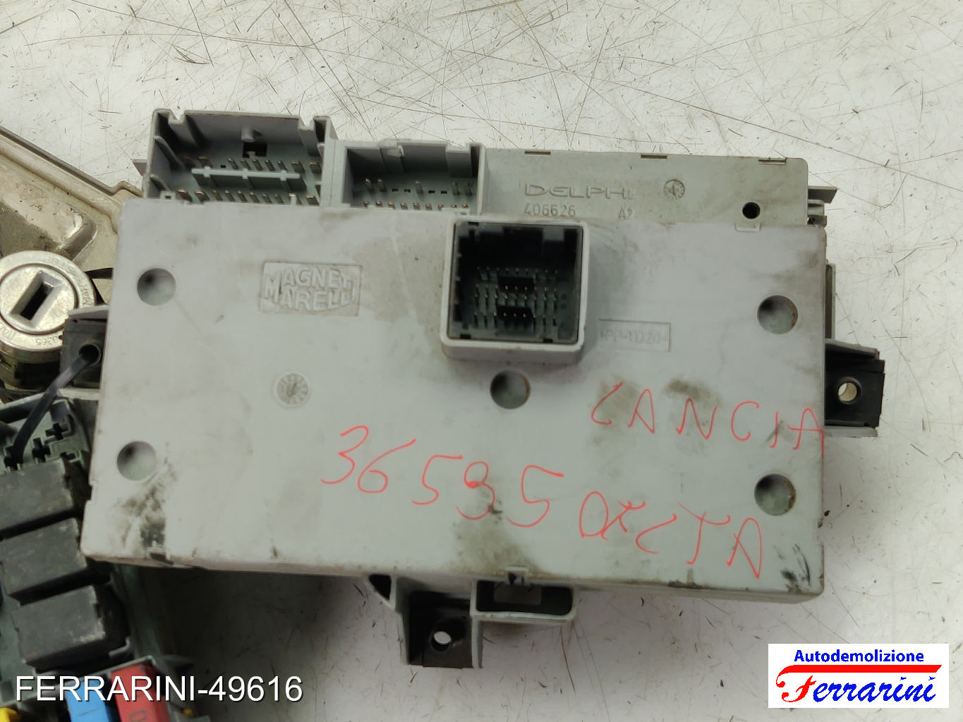 Kit Accensione LANCIA DELTA 3 844 2.0 D MULTIJET 2008-2014 0281014571, 406626 8