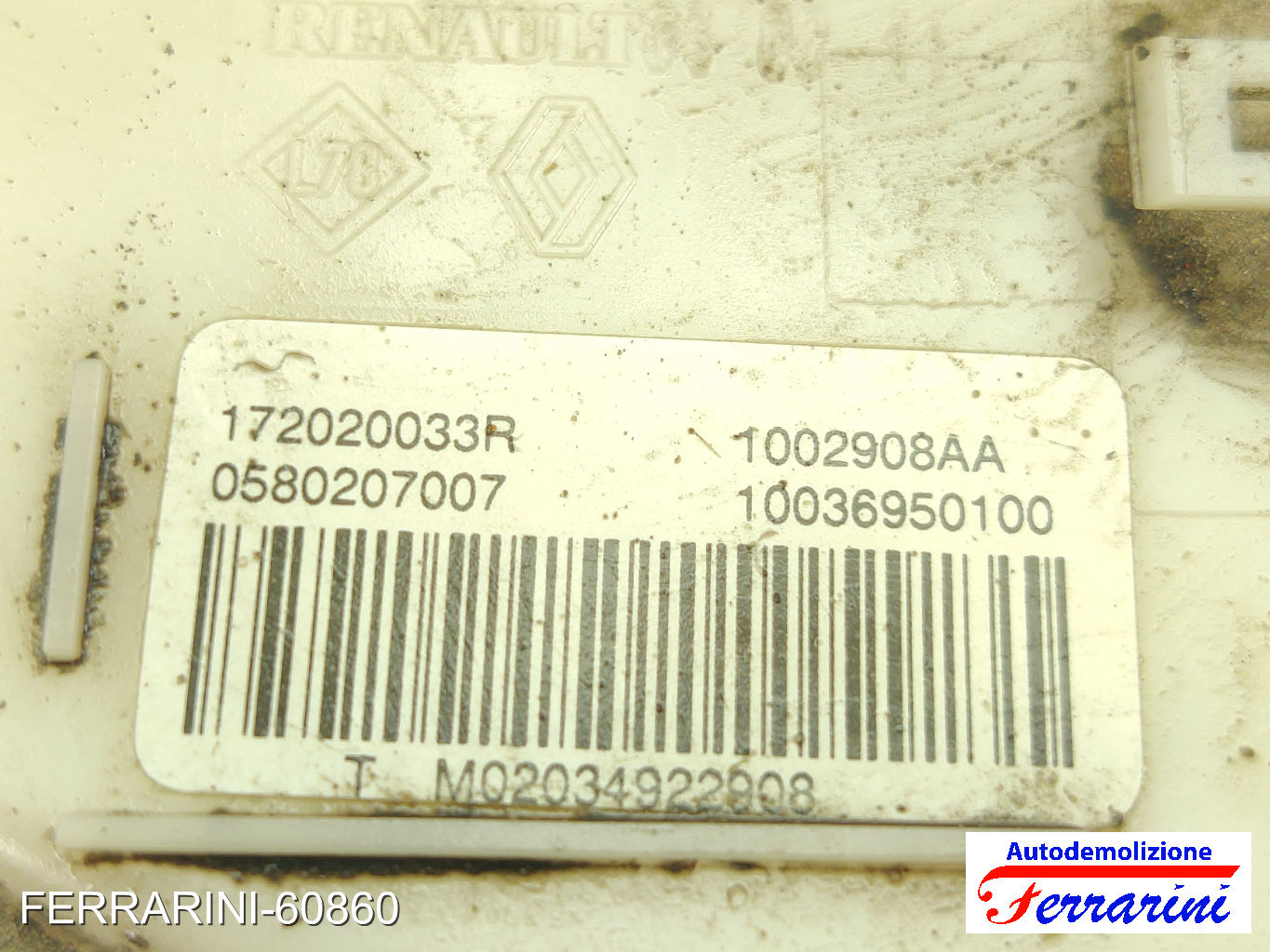 Cestello Pompa Galleggiante Serbatoio RENAULT GRAND SCENIC 3 JZ0/1 1.5 DCI 6