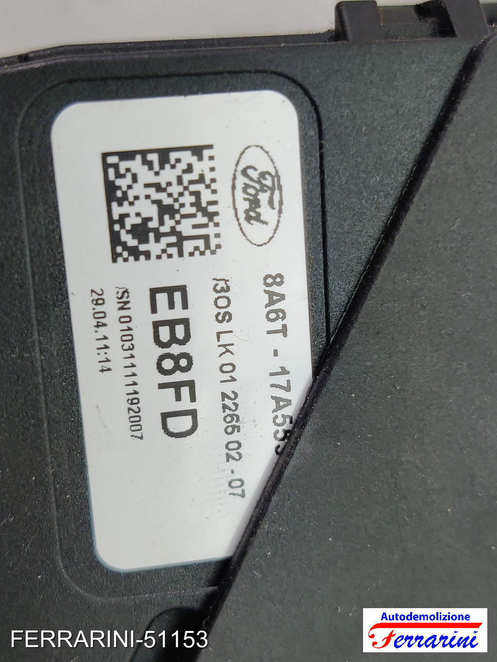 Devioluci FORD FIESTA 6 CB1, CCN 2008-2012 30SLK011265, 8A6T13335BC