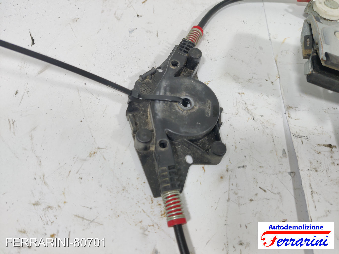 Alzavetro FORD FIESTA 6 CB1, CCN 2008-2012 destro, dx, posteriore, post