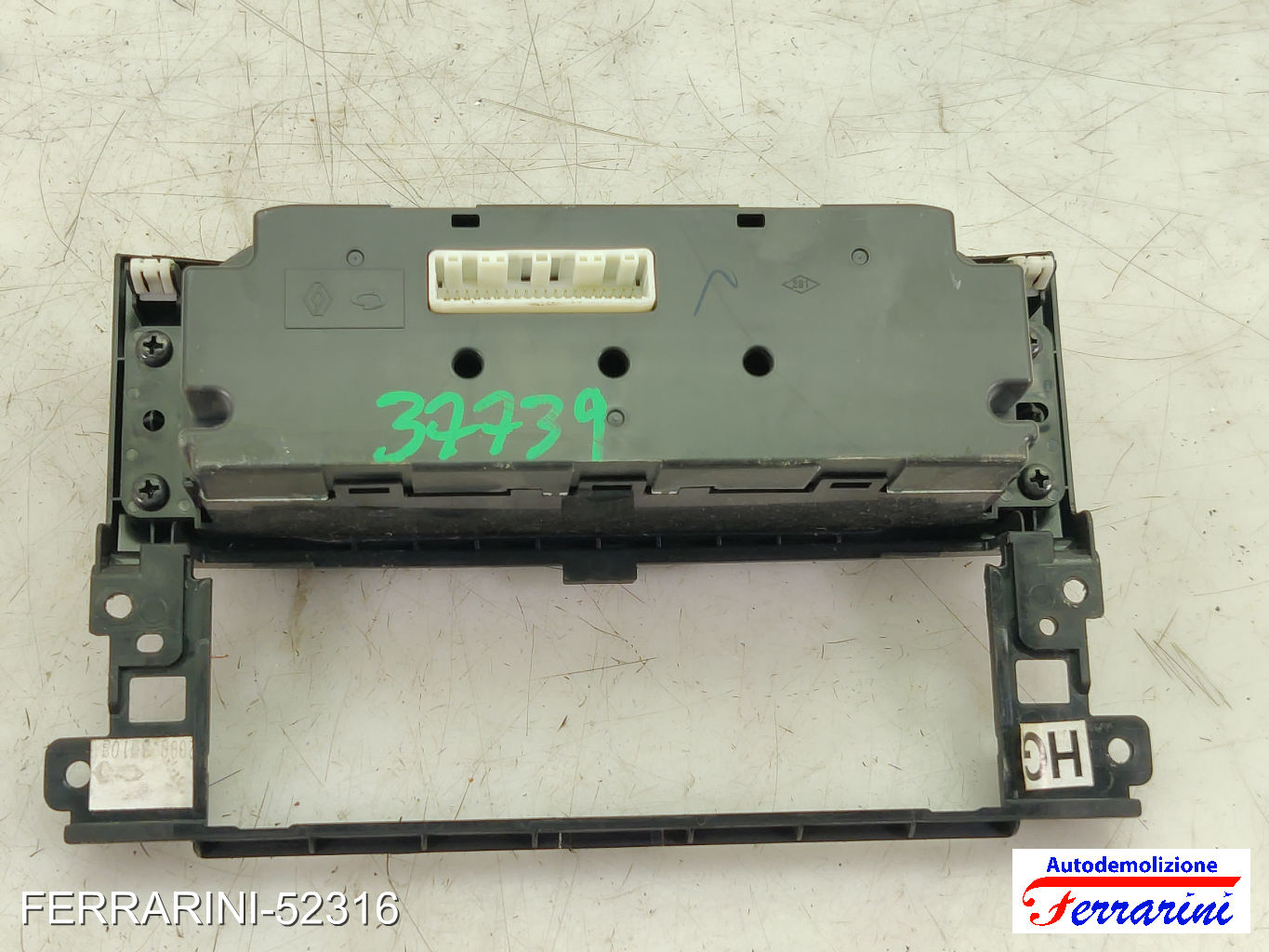 Tastiera Clima RENAULT KOLEOS 1 HY 2008-2023 anteriore, frontale 27500JY76C