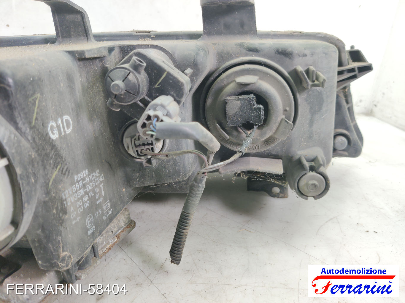 xenon Faro Anteriore HONDA ACCORD 7 TOURER CM, CN 2004-2008 sinistro, sx 8