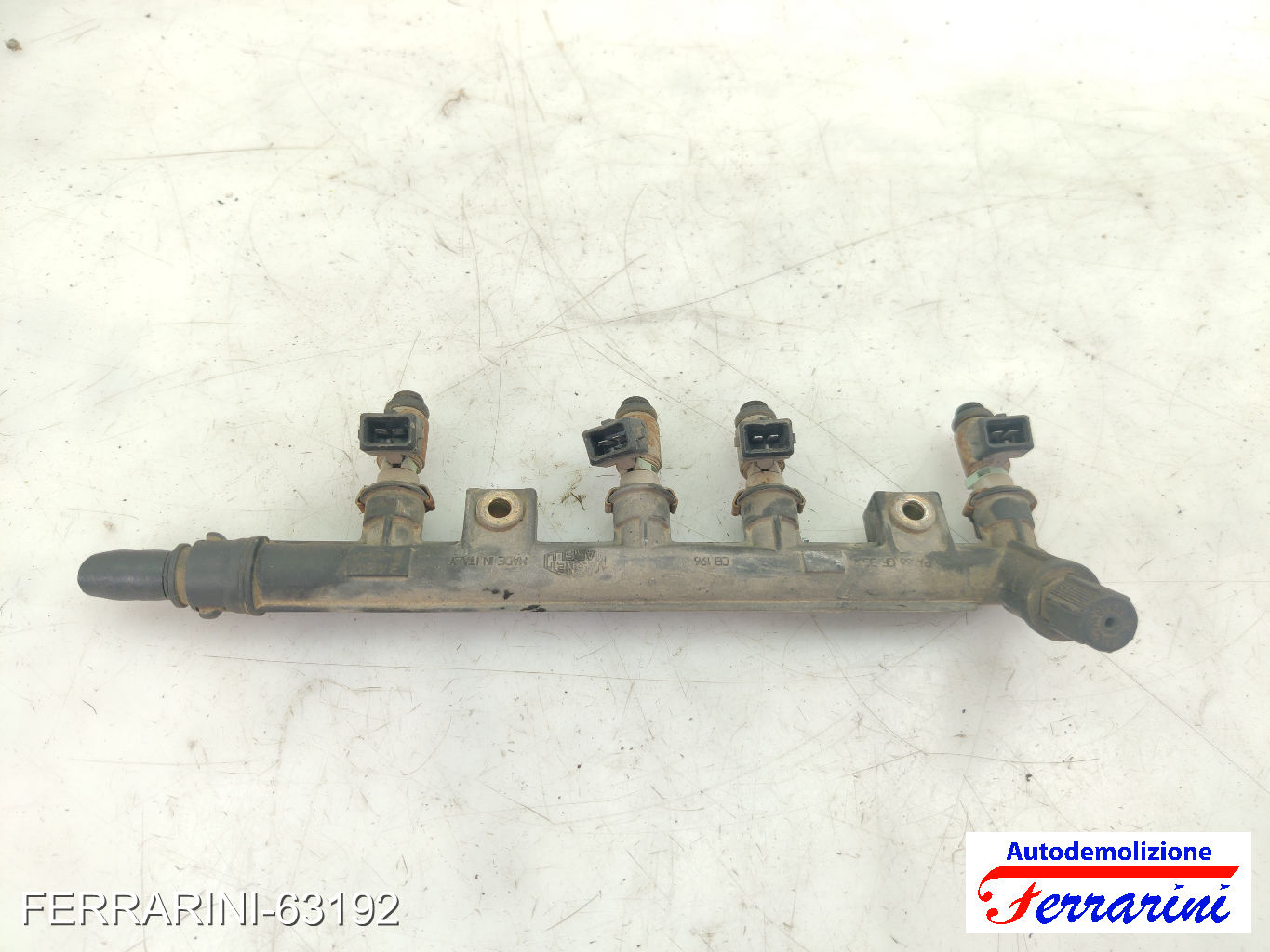 Flauto Con Iniettori FIAT SEICENTO 600 187 1.1 1998-2010 55183532, 71729224