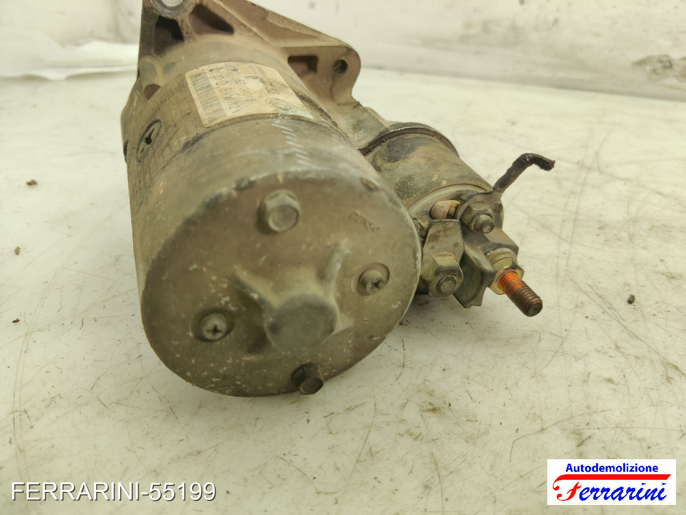 Motorino Avviamento FIAT PUNTO 188 1.2 60 1999-2010 63101018, 55195030, 55196400