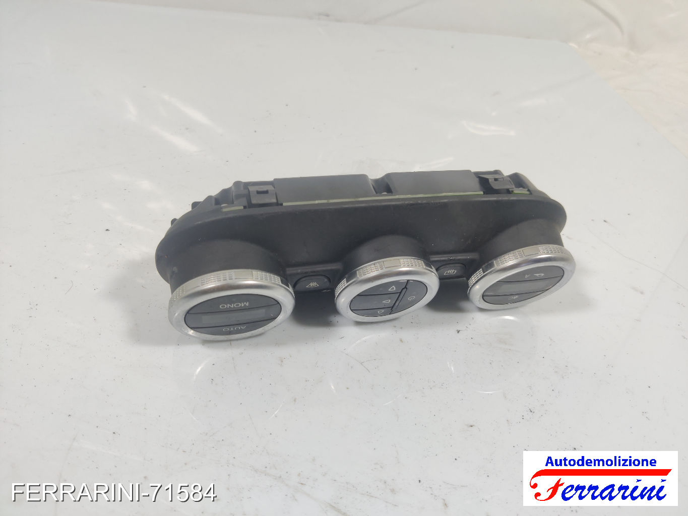 Tastiera Clima ALFA ROMEO GIULIETTA 940 2010-2016 anteriore, frontale 156091524