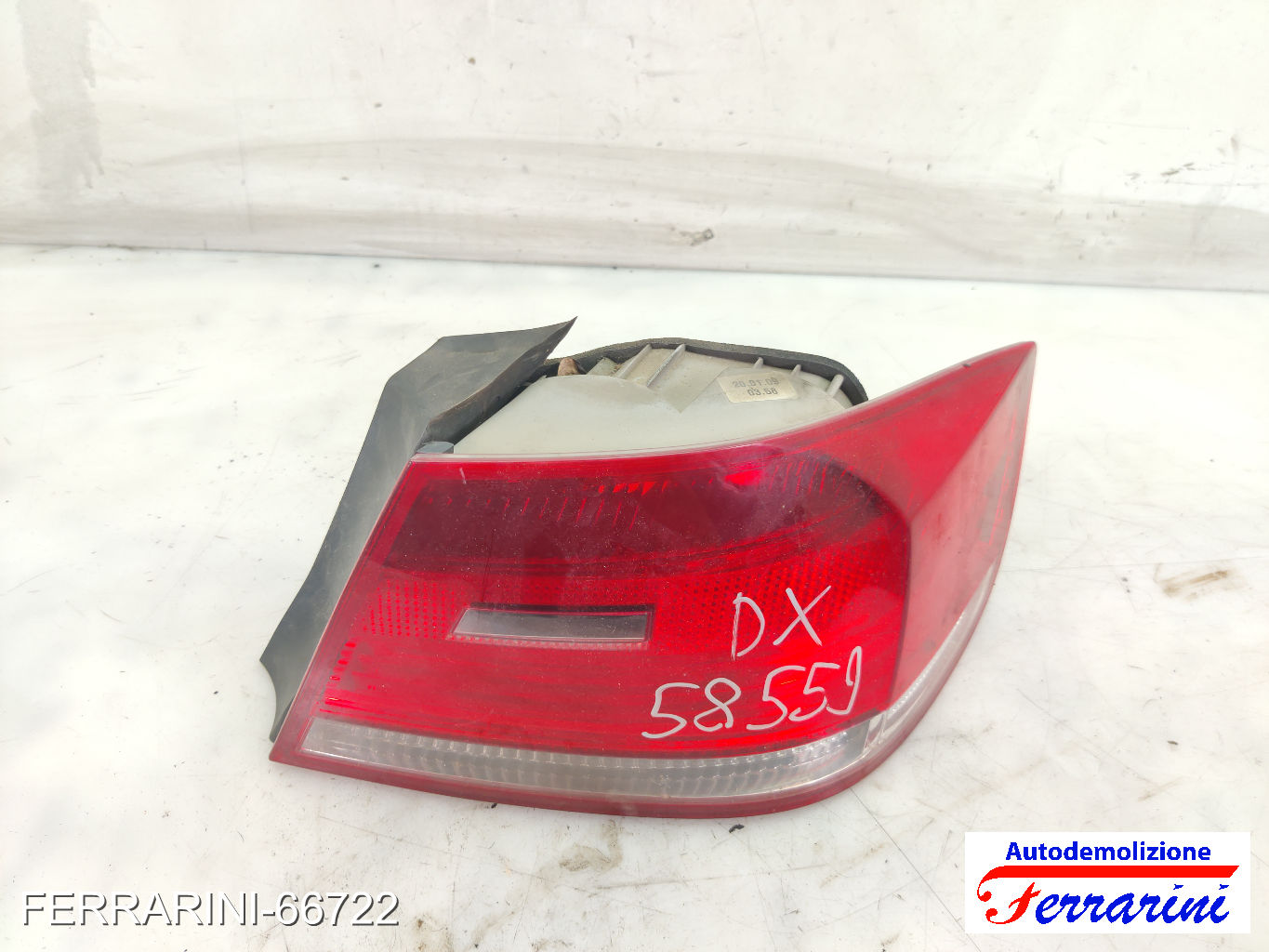 Fanalino Stop Posteriore BMW 3 COUPÉ E92 2008-2010 destro, dx, posteriore, post 12