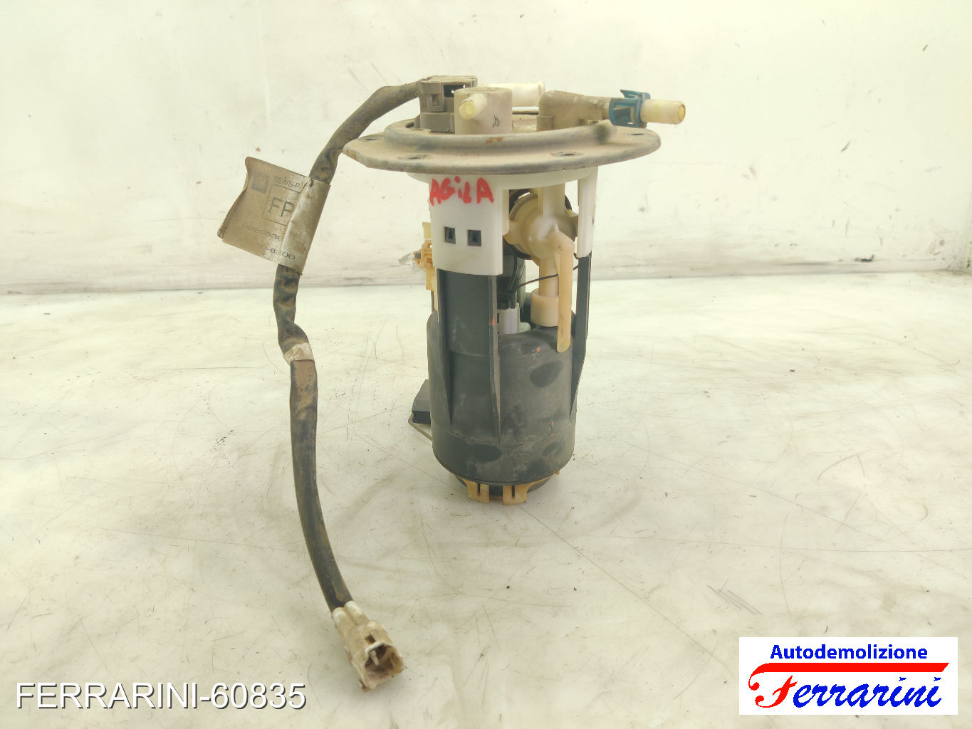 Cestello Pompa Galleggiante Serbatoio OPEL ASTRA G SW T98 1.6 CNG 2003-2004 8