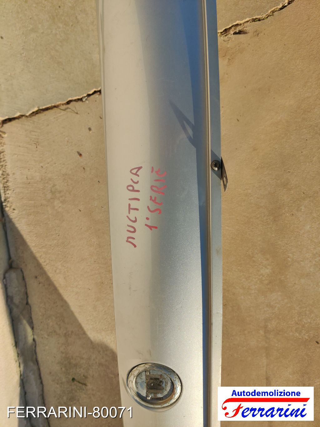 fascia superiore abaglianti Paraurti FIAT MULTIPLA 186 2001-2002 Frontale